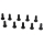 Losi - Button Head Screws M3 x 8mm (10) (LOS-3822)