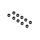 Axial - M3 Nut Thin Black (10) (AXI-3837)