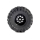 Pro-Line Racing - 1/30 Baja Pro X Front/Rear Mounted Chrome Beast Tires (4): Axial SCX30 (PRO1025110)