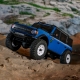 Axial - 1/30 SCX30 Ford Bronco 4X4 RTR Brushed Rock Crawler (Battery & Charger Included) Blue (AXI-2048T1)