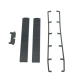 Absima CR-18P 6X6 Rear Bed Accesories (Gray) (HBP240457)