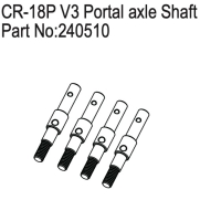 Absima CR-18P V3 Portal axle Shaft (HBP240510)