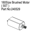 Absima 180 Size Brushed Motor, 55T (HBP240529)