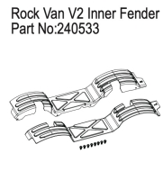 Absima Inner Fender for Rock Van V2 (HBP240533)