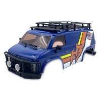 Absima Finished Body for Rock Van V2 , Blue (HBP240536)