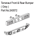 Absima Terranaut Front & Rear Bumper ( Grey )...