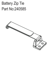 Absima Battery Zip Tie (HBP240585)