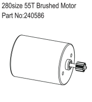 Absima 280size 55T Brushed Motor (HBP240586)