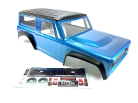 Absima PC Crawler Karosserie "Bronco Style" Met.-Blau (313mm) (2410080)