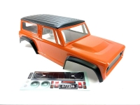 Absima PC Crawler Karosserie "Bronco Style" Orange (313mm) (2410081)