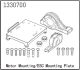 Absima Motorhalter/ESC Montageplatte - BronX (1330700)