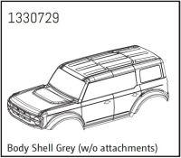 Absima Karosserie grau (ohne Anbaute?le) - BronX (1330729)