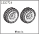 Absima R?derset vormontiert (2) - BronX (1330734)