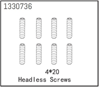 Absima Madenschrauben M4*20 (8) BronX (1330736)
