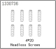 Absima Madenschrauben M4*20 (8) BronX (1330736)