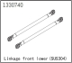 Absima Linkset vorne/unten - BronX (1330740)