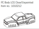 Absima PC Body LCG Clear/Unpainted - GOAT (HBP240362)
