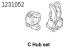 Absima C-Hub Set CR4.4 (1231052)