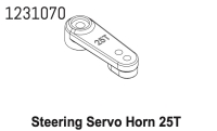 Absima Lenkung Servohorn Set 25T CR4.4 (1231070)