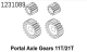 Absima Stahlgetriebe Portalachse 11T/21T CR4.4 (1231089)
