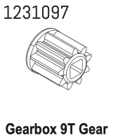 Absima Metallgetriebe 9T-M1.0 CR4.4 (1231097)