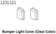Absima Sto?stangenbeleuchtungsglas wei? CR4.4 (2) (1231121)