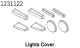 Absima Scheinwerfer Glasset CR4.4 (1231122)