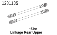 Absima Linkset hinten 83mm CR4.4 (2) (1231135)