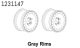 Absima 2.2"" Felgen CR4.4 (2) (1231147)