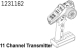 Absima 11-Kanal Fernsteuerung CR4.4 (1231162)