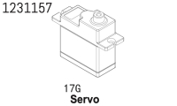 Absima 17g Servo CR4.4 (1231157)