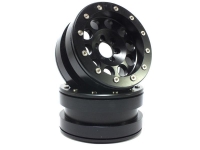Absima Beadlock Wheels PT-REVOLVER black/black 2.2 (2) ohne Radnabe (MT2220BB)
