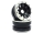 Absima Beadlock Wheels PT-REVOLVER black/silver 2.2 (2) ohne Radnabe (MT2220BS)
