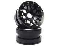 Absima Beadlock Wheels PT-MESH black/black 2.2 (2) ohne Radnabe (MT2210BB)