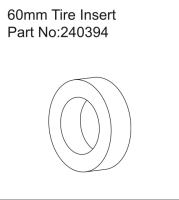 Absima 1.2"" 60mm Tire Insert (HBP240394)