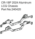Absima CR-18P 2024 Aluminum LCG Chassis (HBP240420)