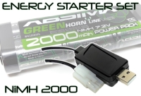 Absima RC Energy Starter Set 2000 (NiMH/USB) (4200020)
