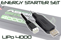 Absima RC Energy Starter Set 4000 (LiPo/USB) (4200030)