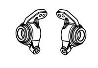 Absima Rear Hubs L/R (1610105)