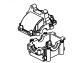 Absima Rear Gear Box (1610107)