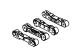 Absima Suspension Hinge Pin Holder F/R (1610114)