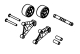 Absima Wheelie Bar Set (1610146)