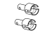 Absima Differential Gear Cups (2) (1610152)
