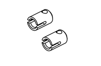 Absima Center Drive Cups (2) (1610154)