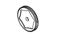 Absima Steel Center Main Gear (1610156)