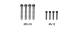 Absima Screw Set M2*12/M3*18 (1610162)