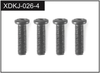 Absima 3*10 Screws (4) (J-026-4)