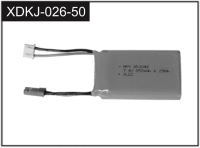 Absima 7.4V Li-Ion Battery 850mAh (upgrade) (J-026-50)