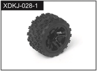Absima Spare Wheel (2 pcs.) Rapid black (J-028-1)