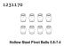 Absima Pivot Ball 5.8-7.4 (8) (1231170)